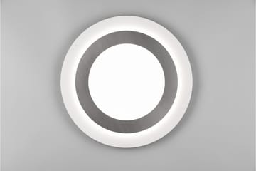 Morgan LED Plafond 45 cm vit/ borstad stål - Borstad stål - Belysning - Lampor & belysning inomhus - Taklampa & takbelysning - Takplafond