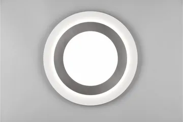 Morgan LED Plafond 45 cm vit/ borstad stål - Borstad stål - Belysning - Lampor & belysning inomhus - Taklampa & takbelysning - Takplafond