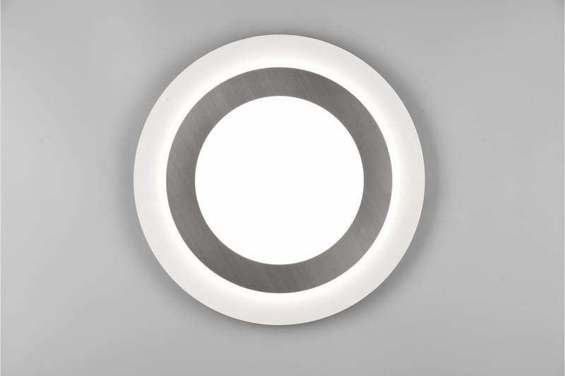 Morgan LED Plafond 45 cm vit/ borstad stål - Borstad stål - Belysning - Lampor & belysning inomhus - Taklampa & takbelysning - Takplafond