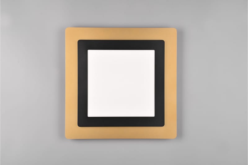 Morgan LED Plafond 45x45 cm mattsvart/ guld - Matt svart/Guld - Belysning - Lampor & belysning inomhus - Taklampa & takbelysning - Takplafond
