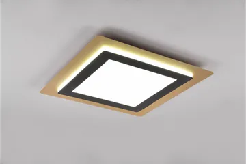 Morgan LED Plafond 45x45 cm mattsvart/ guld - Matt svart/Guld - Belysning - Lampor & belysning inomhus - Taklampa & takbelysning - Takplafond