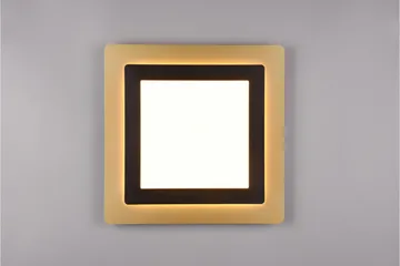 Morgan LED Plafond 45x45 cm mattsvart/ guld - Matt svart/Guld - Belysning - Lampor & belysning inomhus - Taklampa & takbelysning - Takplafond