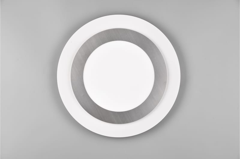 Morgan LED Plafond 45 cm vit/ borstad stål - Borstad stål - Belysning - Lampor & belysning inomhus - Taklampa & takbelysning - Takplafond