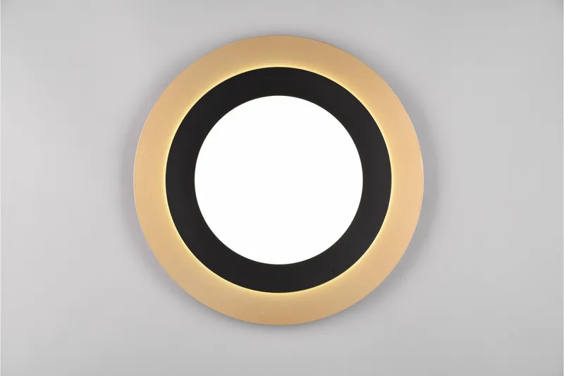 Morgan LED Plafond 45 cm mattsvart/ guld - Matt svart/Guld - Belysning - Lampor & belysning inomhus - Taklampa & takbelysning - Takplafond