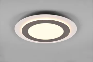 Morgan LED Plafond 45 cm vit/ borstad stål - Borstad stål - Belysning - Lampor & belysning inomhus - Taklampa & takbelysning - Takplafond