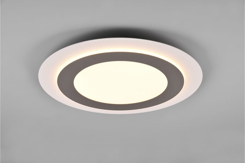 Morgan LED Plafond 45 cm vit/ borstad stål - Borstad stål - Belysning - Lampor & belysning inomhus - Taklampa & takbelysning - Takplafond