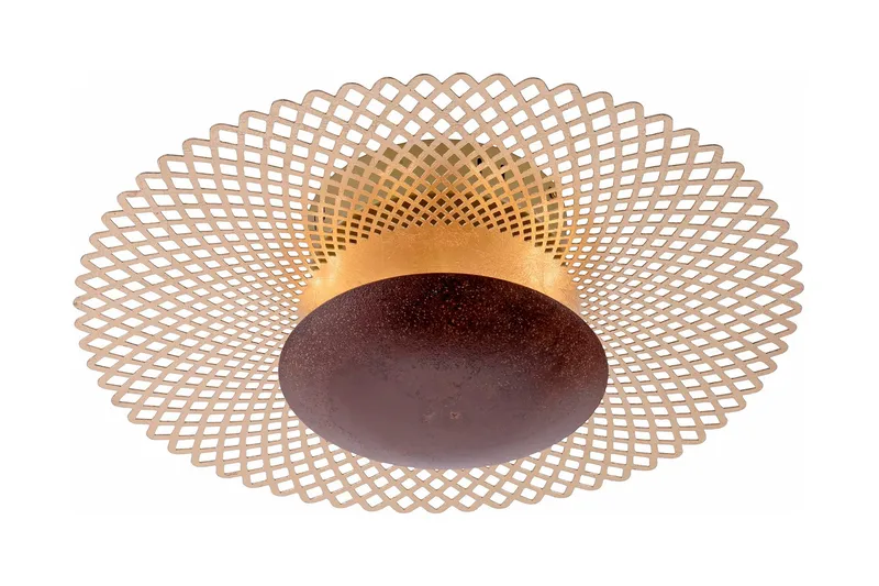 NEVIS taklampa, rusty coloured, Rostbrun