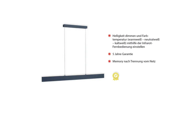 NILA Pendellampa, anthrazit - Grå - Belysning - Lampor & belysning inomhus - Taklampa & takbelysning - Kökslampa & taklampa kök