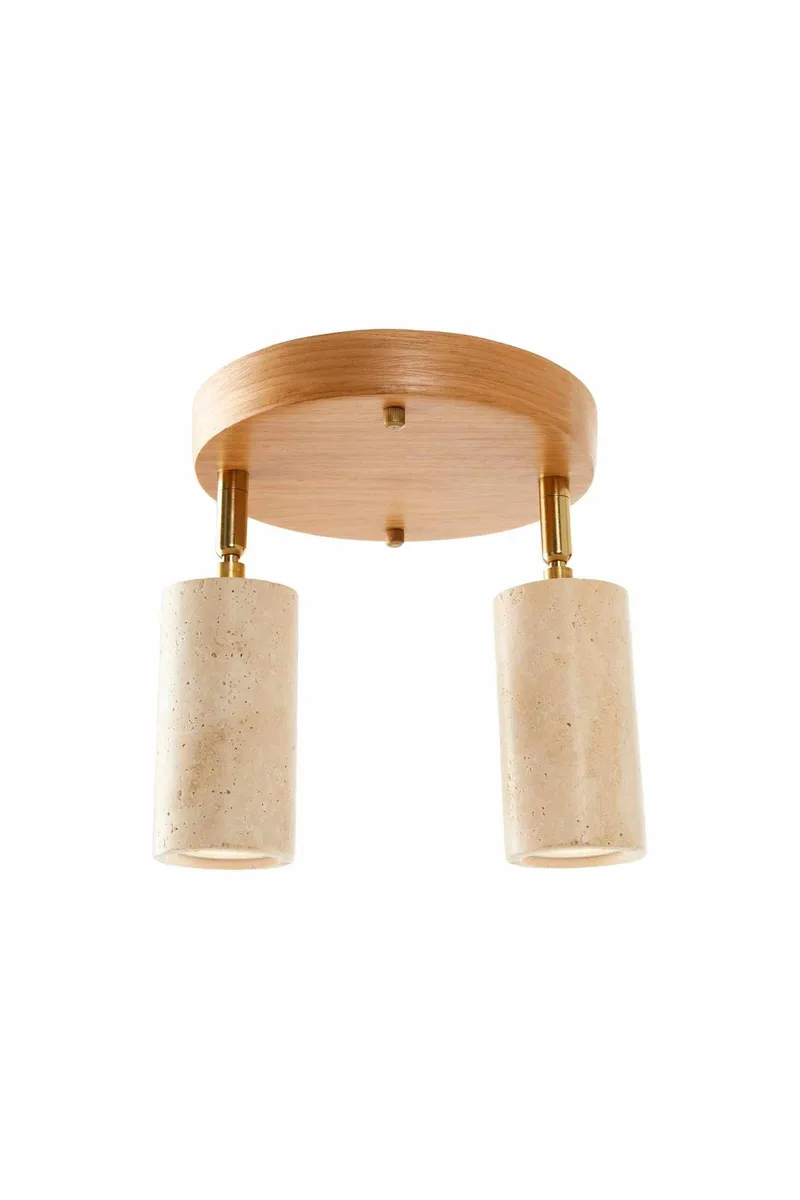 Nurtane Taklampa, Beige Och Ek