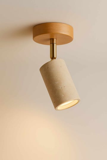 Nurtane Taklampa - Beige/Ek - Belysning - Lampor & belysning inomhus - Taklampa & takbelysning - Kristallkrona & takkrona