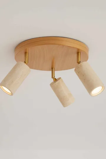 Nurtane Taklampa - Beige/Ek - Belysning - Lampor & belysning inomhus - Taklampa & takbelysning - Kristallkrona & takkrona