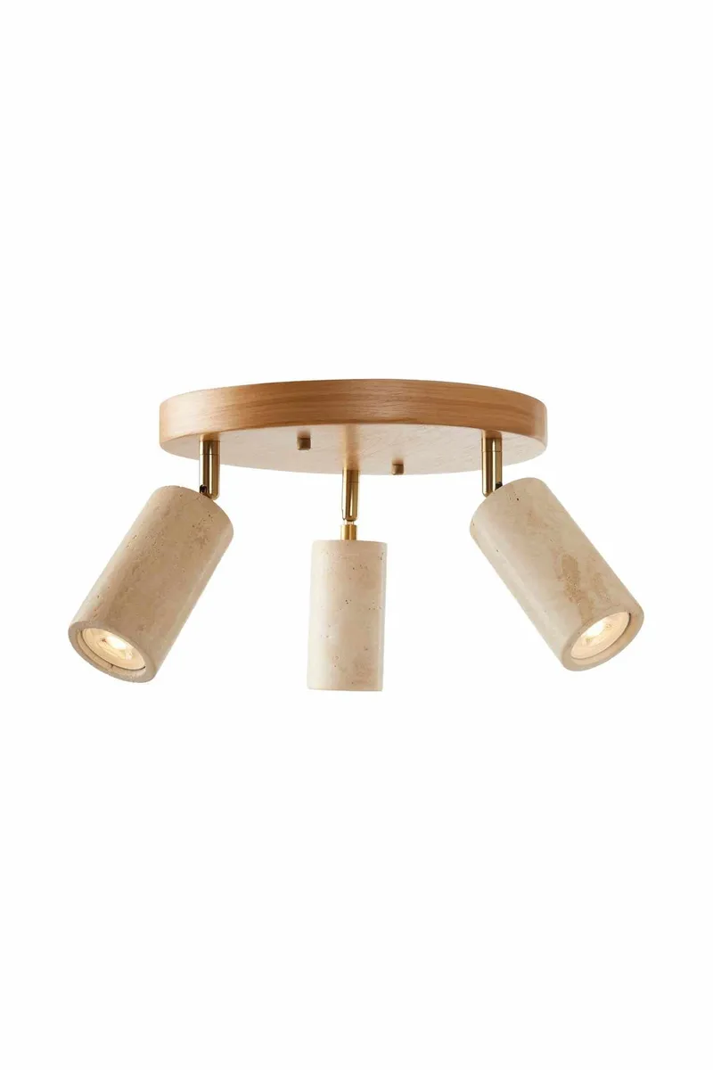 Nurtane Taklampa - Beige/Ek - Belysning - Lampor & belysning inomhus - Taklampa & takbelysning - Kristallkrona & takkrona