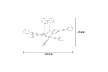 Opviq Tel Stor Taklampa Plafond - Vardagsrum - Sovrum - Kök - Opviq - Belysning - Lampor & belysning inomhus - Taklampa & takbelysning
