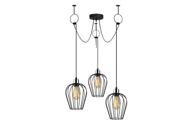 Opviq Tel Taklampa - Svart - Belysning - Lampor & belysning inomhus - Taklampa & takbelysning - Kökslampa & taklampa kök