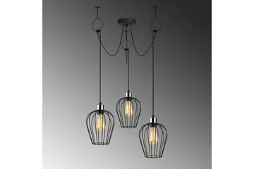 Opviq Tel Taklampa - Svart - Belysning - Lampor & belysning inomhus - Taklampa & takbelysning - Kökslampa & taklampa kök