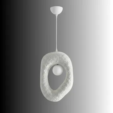 Orvinor Pendellampa - Vit - Belysning - Lampor & belysning inomhus - Taklampa & takbelysning - Kristallkrona & takkrona