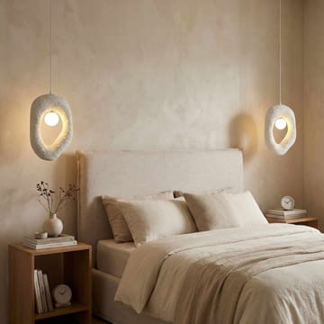 Orvinor Pendellampa - Vit - Belysning - Lampor & belysning inomhus - Taklampa & takbelysning - Kristallkrona & takkrona