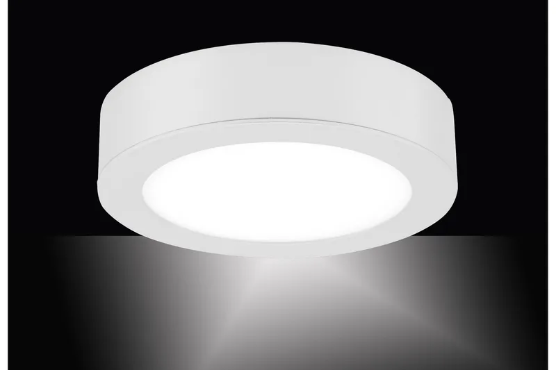 Oskar Plafond Medium - Vit/Svart - Belysning - Lampor & belysning inomhus - Taklampa & takbelysning - Takplafond