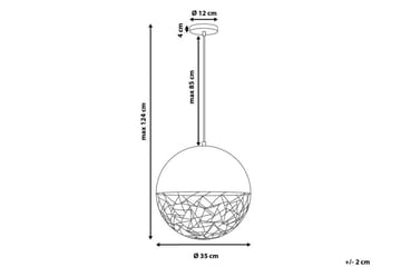 Padma Taklampa 35 cm - Svart - Belysning - Lampor & belysning inomhus - Taklampa & takbelysning - Kökslampa & taklampa kök