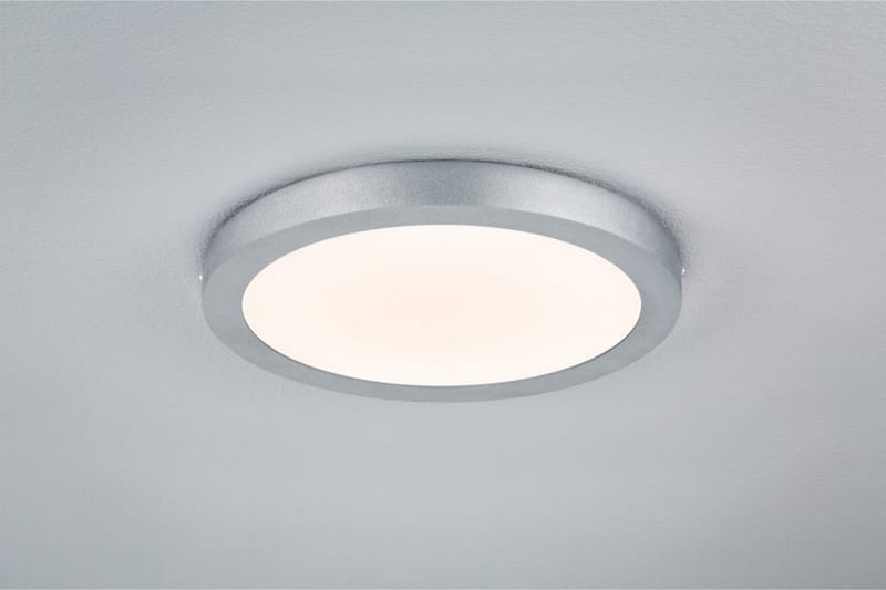Paulmann Plafond Rund - Silver|Vit - Hall lampa - Plafond - Takplafond - Taklampa & takbelysning