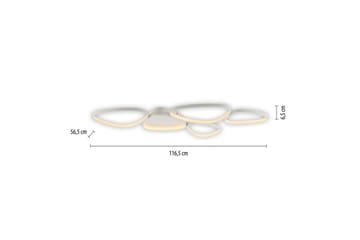 Pebbles Just Light Taklampa - White - Belysning - Lampor & belysning inomhus - Taklampa & takbelysning - Takplafond