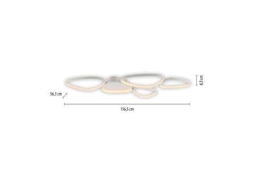 Pebbles Just Light Taklampa - White - Belysning - Lampor & belysning inomhus - Taklampa & takbelysning - Takplafond