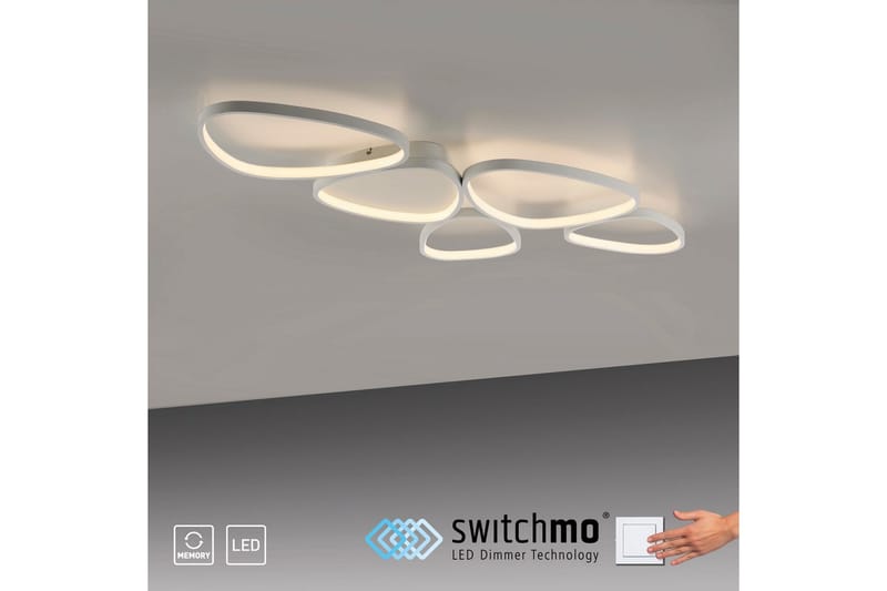 Pebbles Just Light Taklampa - White - Belysning - Lampor & belysning inomhus - Taklampa & takbelysning - Takplafond