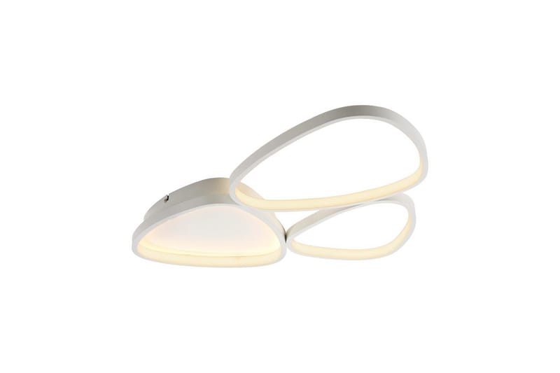 Pebbles Just Light Taklampa, White