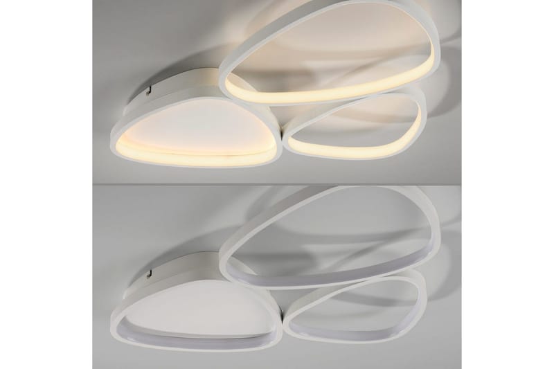 Pebbles Just Light Taklampa - White - Belysning - Lampor & belysning inomhus - Taklampa & takbelysning - Takplafond