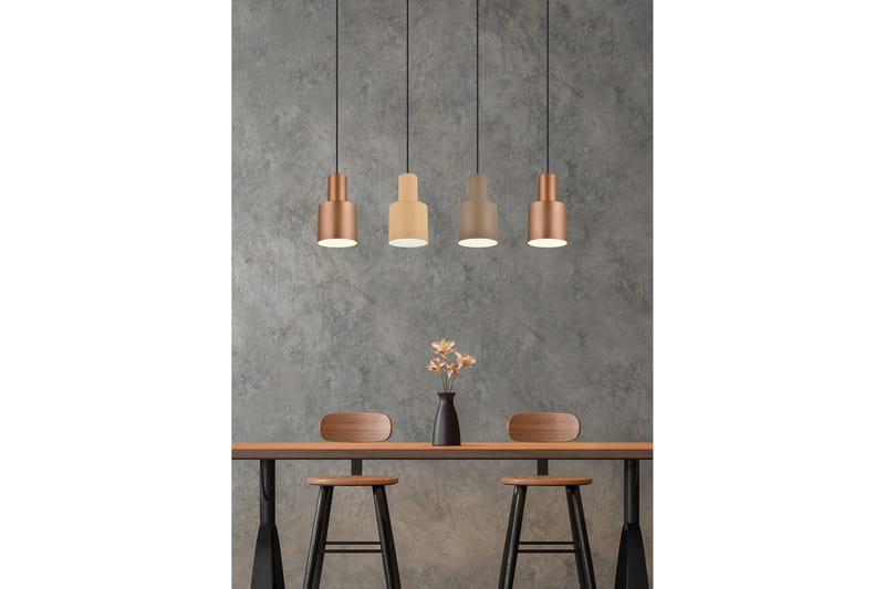 Agudo Taklampa 4L E27 flerfärgad - Flerfärgad - Belysning - Lampor & belysning inomhus - Taklampa & takbelysning - Pendellampa & hänglampa