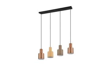 Agudo Taklampa 4L E27 flerfärgad - Flerfärgad - Belysning - Lampor & belysning inomhus - Taklampa & takbelysning - Pendellampa & hänglampa