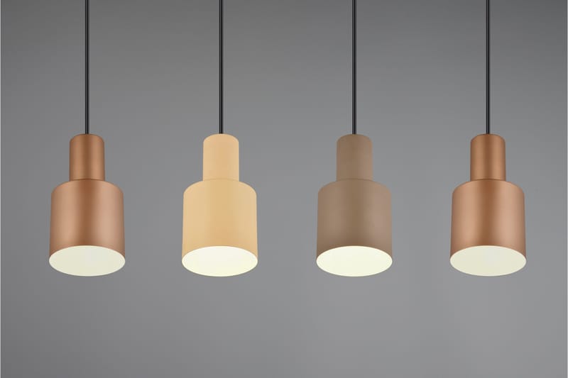 Agudo Taklampa 4L E27 flerfärgad - Flerfärgad - Belysning - Lampor & belysning inomhus - Taklampa & takbelysning - Pendellampa & hänglampa