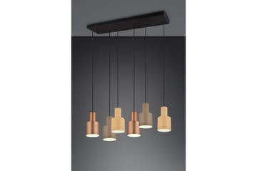 Agudo taklampa 6L E27 flerfärgad - Flerfärgad - Belysning - Lampor & belysning inomhus - Taklampa & takbelysning - Pendellampa & hänglampa