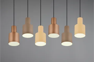 Agudo Taklampa 6L E27 flerfärgad - Flerfärgad - Belysning - Lampor & belysning inomhus - Taklampa & takbelysning - Pendellampa & hänglampa