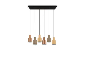 Agudo Taklampa 6L E27 flerfärgad - Flerfärgad - Belysning - Lampor & belysning inomhus - Taklampa & takbelysning - Pendellampa & hänglampa