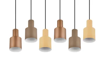 Agudo Taklampa 6L E27 flerfärgad - Flerfärgad - Belysning - Lampor & belysning inomhus - Taklampa & takbelysning - Pendellampa & hänglampa