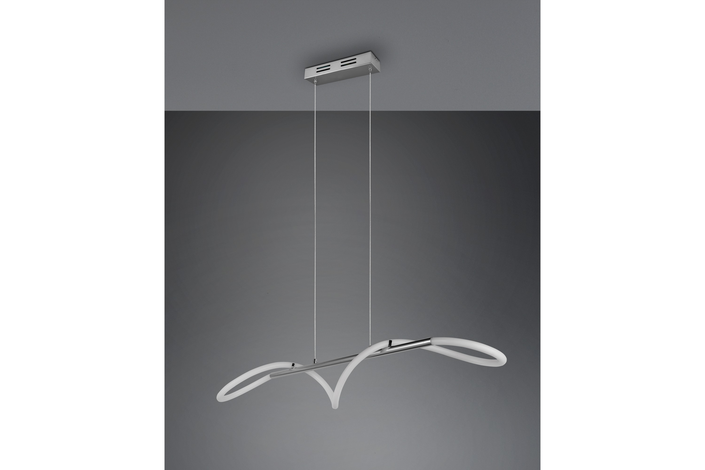 Argos LED taklampa krom 4000K Krom