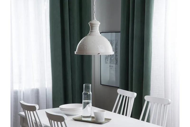 Didessa Taklampa 32 cm, Beige