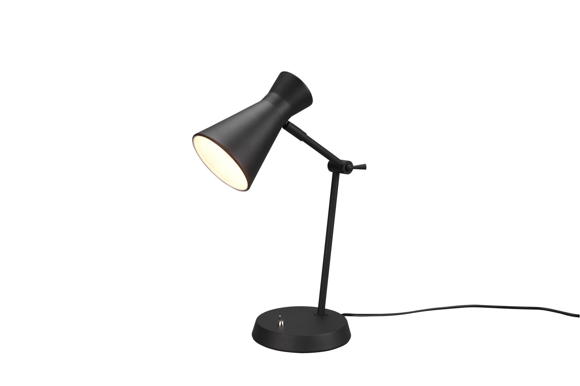 Enzo Bordslampa E27 mattsvart - Matt svart