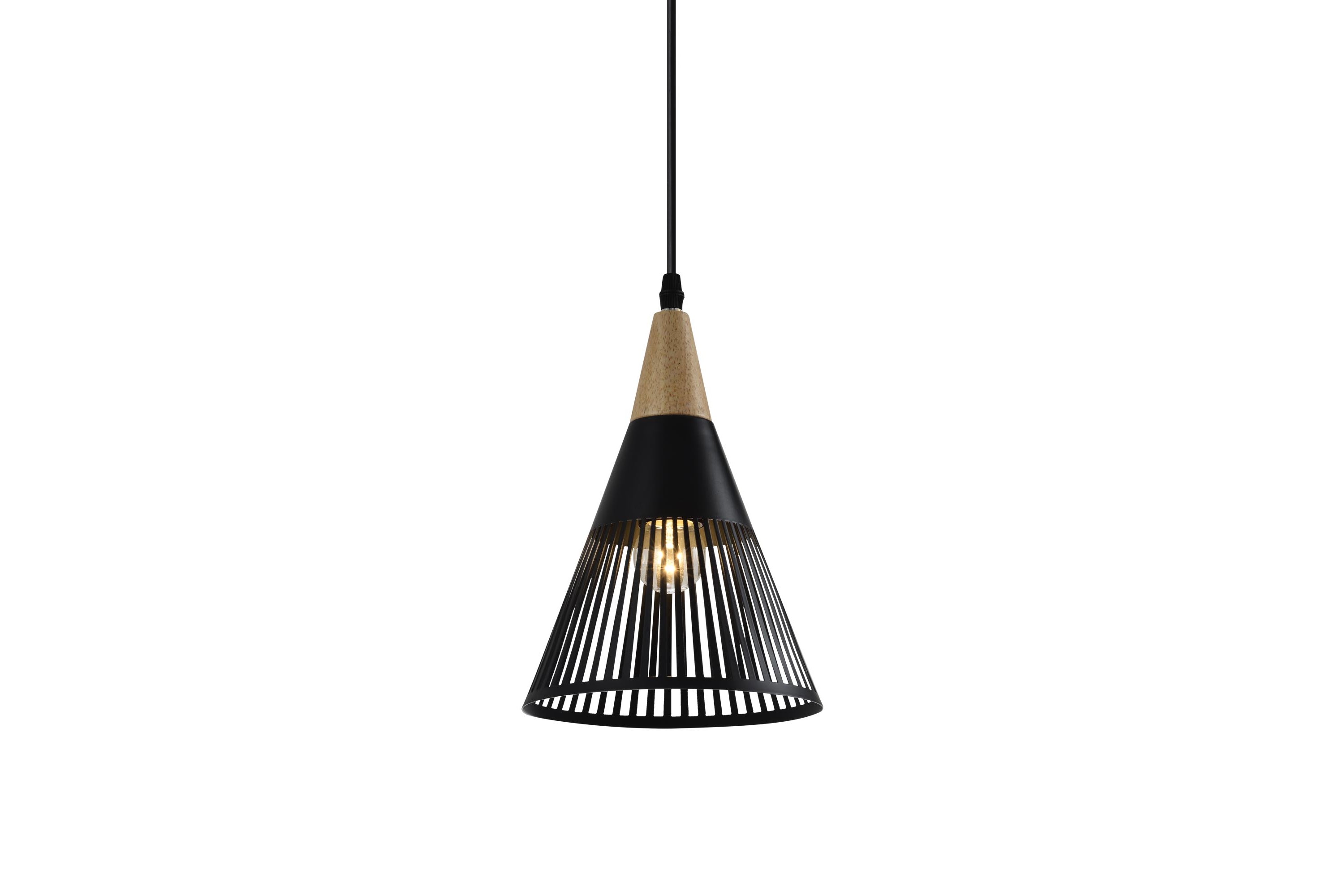 Gruid Pendellampa Dimbar LED Svart