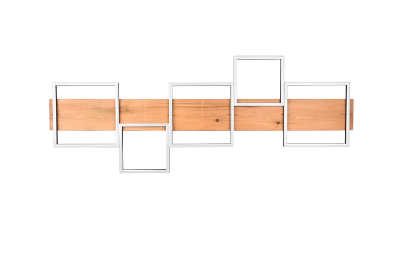 Harper LED plafond 115 cm mattsvart/ trä - Trä - Belysning - Lampor & belysning inomhus - Taklampa & takbelysning - Pendellampa & hänglampa