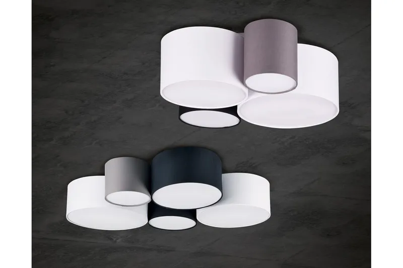 Hotel Plafond 4L E27 flerfärgad - Flerfärgad - Belysning - Lampor & belysning inomhus - Taklampa & takbelysning - Pendellampa & hänglampa