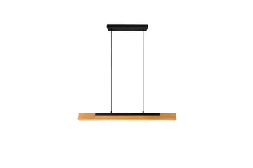 Kerala LED Taklampa mattsvart/ trä - Matt Svart/Trä - Belysning - Lampor & belysning inomhus - Taklampa & takbelysning - Pendellampa & hänglampa