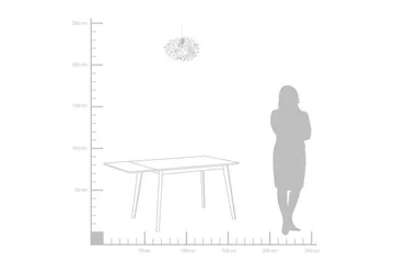 Lamone Taklampa 40 cm - Vit - Belysning - Lampor & belysning inomhus - Taklampa & takbelysning - Pendellampa & hänglampa