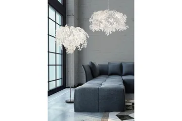 Leavy Taklampa 70cm 4L E14 vit - Vit - Belysning - Lampor & belysning inomhus - Taklampa & takbelysning - Pendellampa & hänglampa