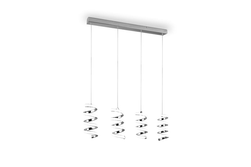 LED-Hänglampa Laola 4-dels Krom, Krom