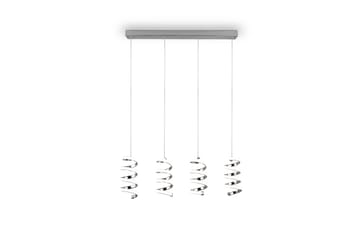 LED-Hänglampa Laola 4-dels Krom - Krom - Belysning - Lampor & belysning inomhus - Taklampa & takbelysning - Pendellampa & hänglampa