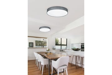 Lugano LED plafond 60cm grå - Grå - Belysning - Lampor & belysning inomhus - Taklampa & takbelysning - Pendellampa & hänglampa