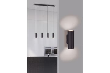 Marley Taklampa 4L GU10 mattsvart - Matt svart - Belysning - Lampor & belysning inomhus - Taklampa & takbelysning - Pendellampa & hänglampa