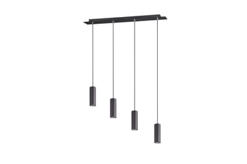 Marley Taklampa 4L GU10 mattsvart - Matt svart - Belysning - Lampor & belysning inomhus - Taklampa & takbelysning - Pendellampa & hänglampa